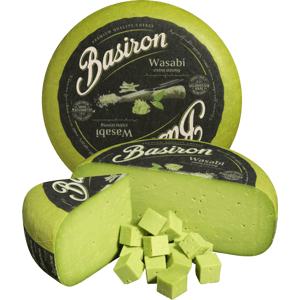 Basiron Gouda s wasabi Hmotnost: celý koláč