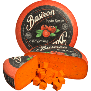 Basiron Gouda s rajčatovým pesto Hmotnost: celý koláč