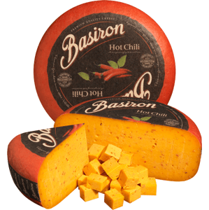 Basiron Gouda s chilli Hmotnost: celý koláč