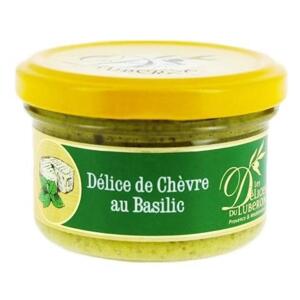 Delices du Luberon Pochoutka z kozího sýru s bazalkou