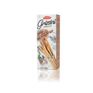 Barbero Grissini s česnekem a bylinkami 125G