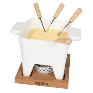 Boska Souprava na fondue bílá 600ml