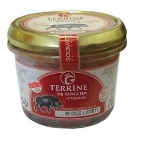 Cuisiné en France maison fondée en 1950 Kančí terina s koňakem