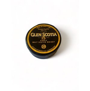 Isle of Kintyre Glen Scotia Baby Cheddar s příchutí single malt whisky 200g