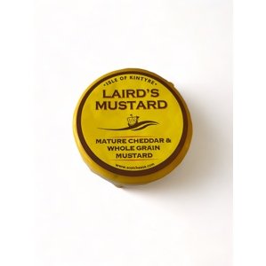 Isle of Kintyre Lairds Mustard Baby Cheddar s příchutí celozrnné hořčice  200g