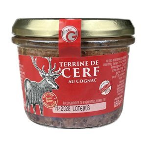Cuisine en France Jelení terina s koňakem 180g