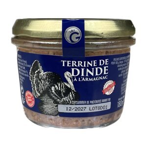 Cuisiné en France maison fondée en 1950 Krůtí terina s armagnacem