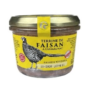 Cuisiné en France maison fondée en 1950 Bažantí terina s armagnacem