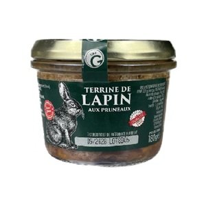 Cuisiné en France maison fondée en 1950 Králičí terina se švestkami