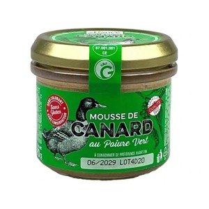 Cuisiné en France maison fondée en 1950 Kachní pěna se zeleným pepřem 90g