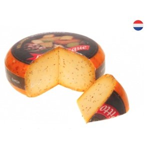 Pittoresque Kravská gouda s římským kmínem Hmotnost: 1kg