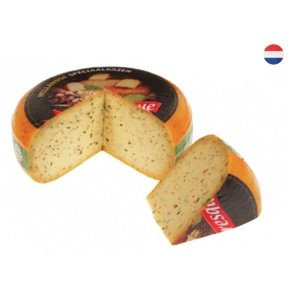 Pittoresque Kravská gouda s bylinkami Hmotnost: celý koláč