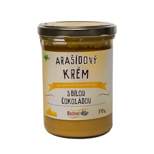 Božské Oříšky Arašídový krém s Bílou čokoládou 390 g