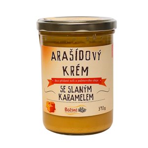 Božské Oříšky Arašídový krém se slaným karamelem 390 g