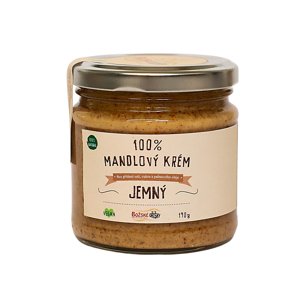 Božské Oříšky 100% Mandlový krém - jemný 190 g
