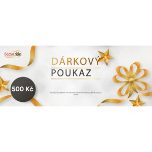 Božské Oříšky Dárkový poukaz 500 Kč