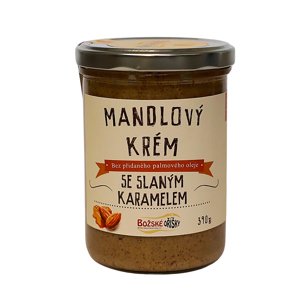 Božské Oříšky Mandlový krém se slaným karamelem 390 g