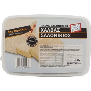 MELETIADIS Sezamová chalva vanilková 250 g hranatý kelímek