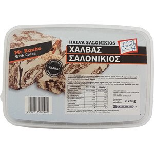 MELETIADIS Sezamová chalva kakaová 250 g hranatý kelímek