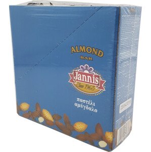 JANNIS Mandlová tyčinka 10x40 g display box