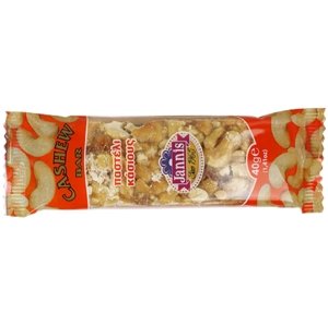 JANNIS VÝPRODEJ - Tyčinka z kešu oříšků 40 g