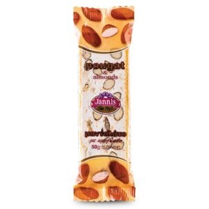 JANNIS Nugátová tyčinka s mandlemi 50 g