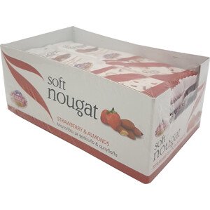 JANNIS Jemný nugát s jahodami a mandlemi 12x60 g display box