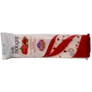 JANNIS OUTLET - Jemný nugát s jahodami a mandlemi 60 g