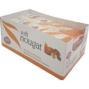 JANNIS Jemný nugát s pomerančem a arašídy 12x60 g display box