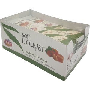 JANNIS Jemný nugát s lískovými ořechy a karamelem 12x60 g display box