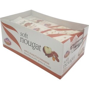 JANNIS Jemný nugát s jablkem, arašídy a skořicí 12x60 g display box