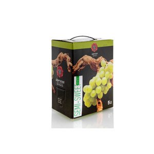 DIONYSOS Imiglykos bílé polosladké víno box s ventilkem 5 l