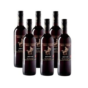 DIONYSOS Imiglykos červené polosladké víno STELVIN 6x750 ml KARTON