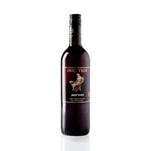 DIONYSOS VÝPRODEJ Imiglykos červené polosladké víno 750 ml STELVIN - šroubovací uzávěr