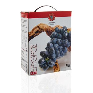 ČERVENÉ suché víno DIONYSOS  box s ventilkem 5 l