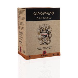 DIONYSOS VÝPRODEJ Bílé sladké víno Oenomelo 3 l Bag in Box