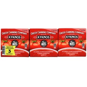 KYKNOS Rajčatové pyré PASSATA 3x250 g