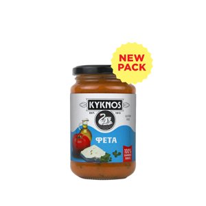 KYKNOS Řecká rajčatová omáčka s fetou 350 g