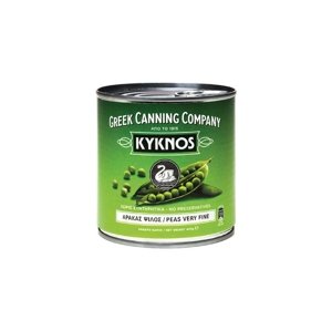 KYKNOS Zelený hrášek VERY FINE 400 g plech