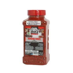 KATSIFAS Paprika sladká mletá 450 g - PET dóza se sypátkem