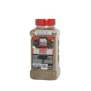 KATSIFAS Pepř černý mletý 480 g PET dóza se sypátkem