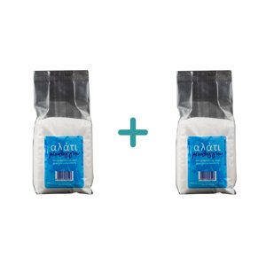 BIODINAMI 1+1 Výběrová řecká mořská sůl - jemná 1 kg