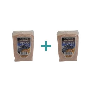 BIODINAMI 1+1 Himalájská růžová jemná sůl 1 kg