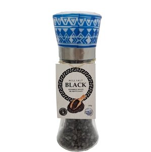 BIODINAMI Černá sůl - mlýnek 190 g