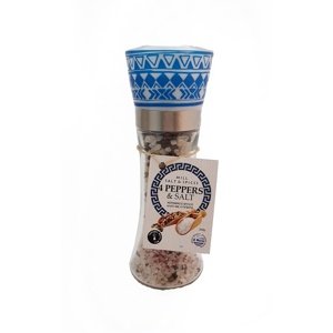 BIODINAMI Sůl se 4 druhy pepře - mlýnek 180 g