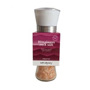 Himalájská růžová sůl 190 g mlýnek Salt Odyssey