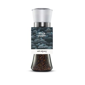 Černý pepř 80 g mlýnek Salt Odyssey