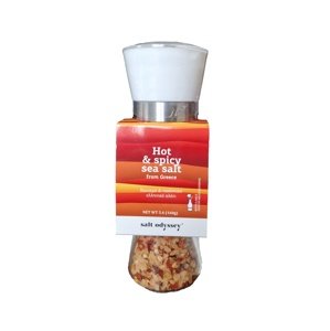Mořská hrubá sůl smoked & spicy 160 g mlýnek Salt Odyssey