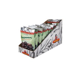 ILIDA Olivy černé AMFISSA s peckou 12x250 g KARTON