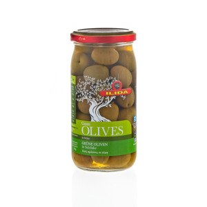 ILIDA Olivy zelené s peckou 350 g